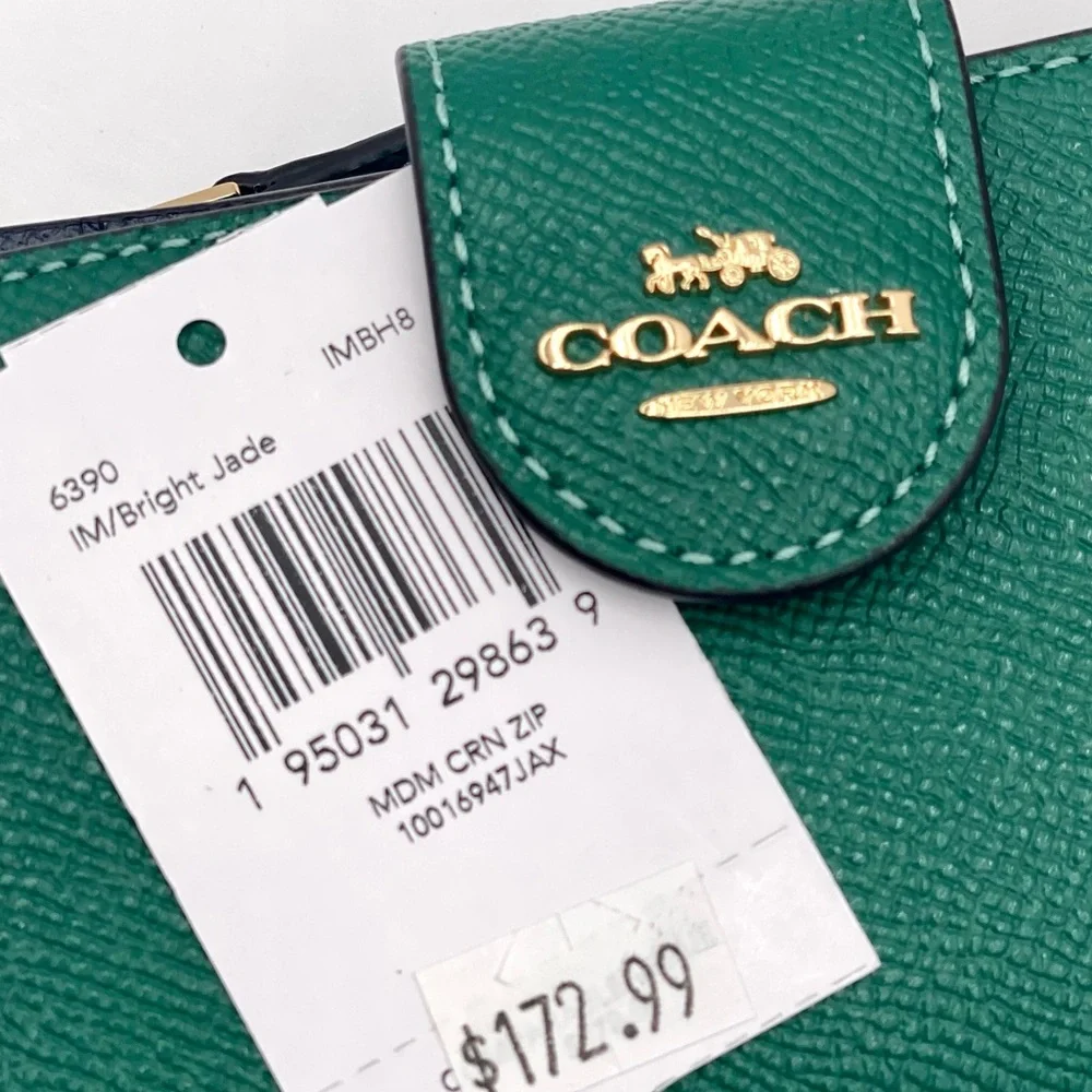 Coach Medium Corner Zip Wallet - Picture 10 of 11